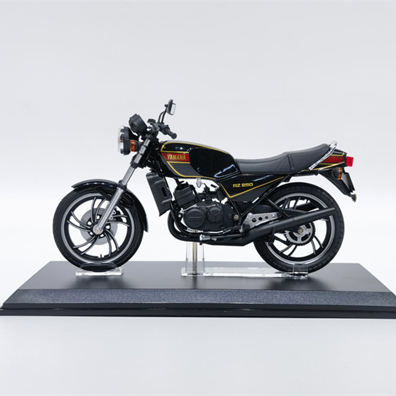 AOSHIMA 1:12 Yamaha RZ250 motorcycle simulation model Gift collection ornaments