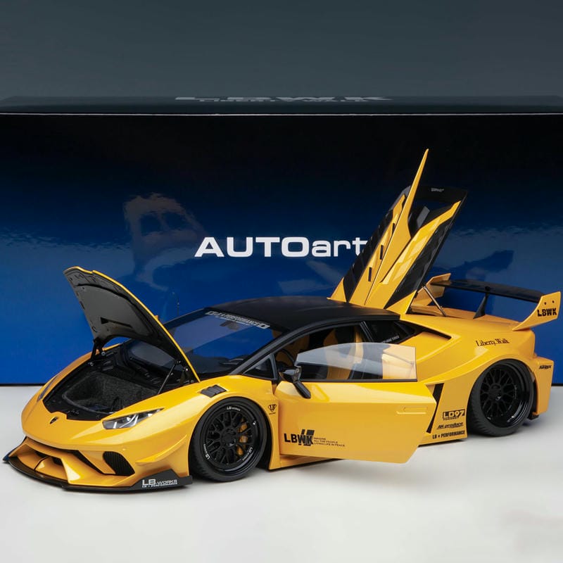 Autoart 1:18 Lamborghini LIBERTY WALK LB HURACAN GT Car Model