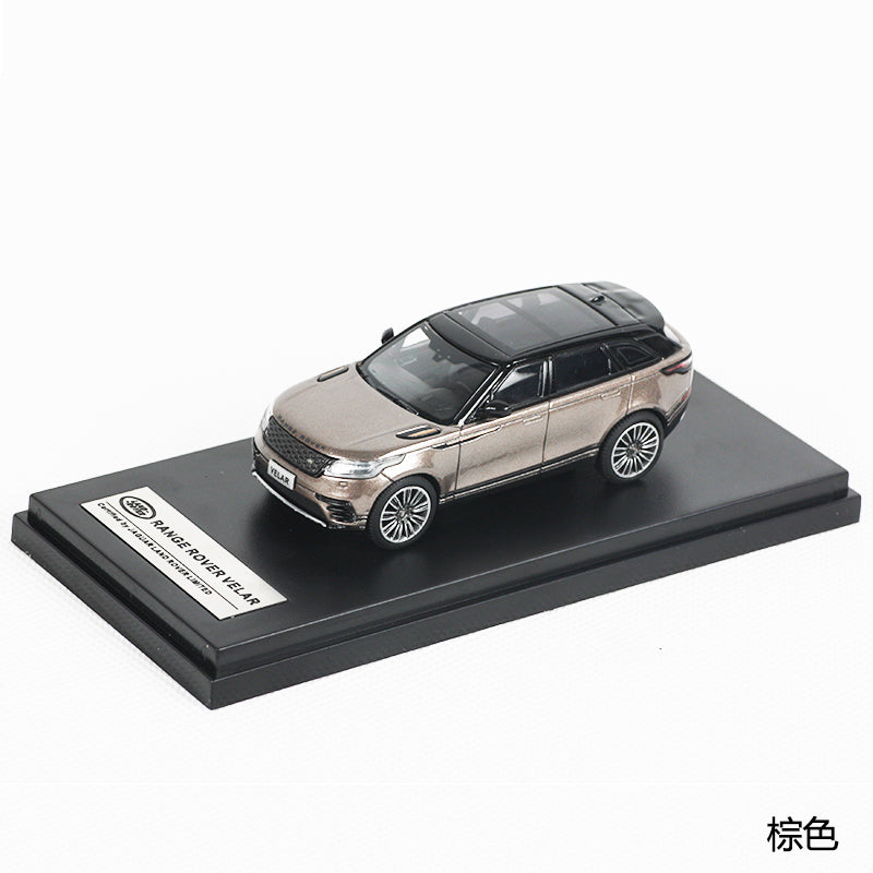 LCD LAND ROVER VELAR off-road vehicle 1:64 alloy car model ornaments