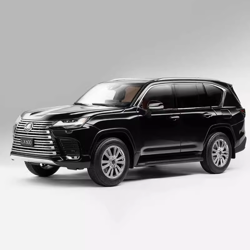 LCD 1:18 Lexus LX600 SUV Lexus Alloy Simulation Car Model