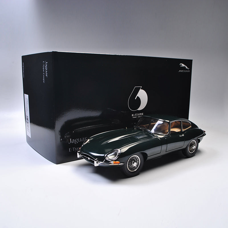 Kyosho 1:18 Jaguar E-Type Car Model Alloy 60th Anniversary Model