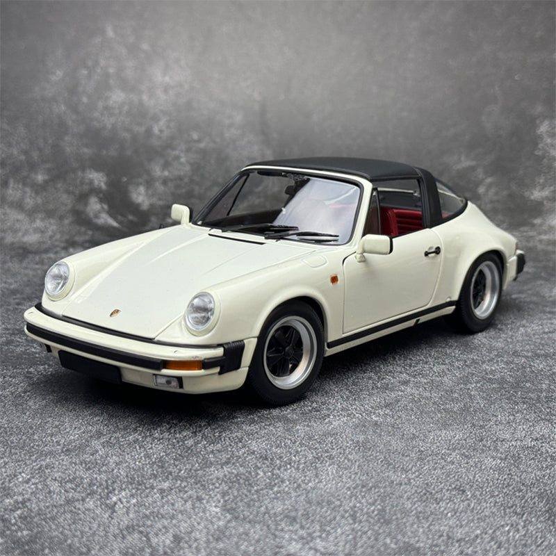 Minichamps 1:18 Porsche 911 1983 CARRERA 3.2 TARGA Alloy Simulation Car Model