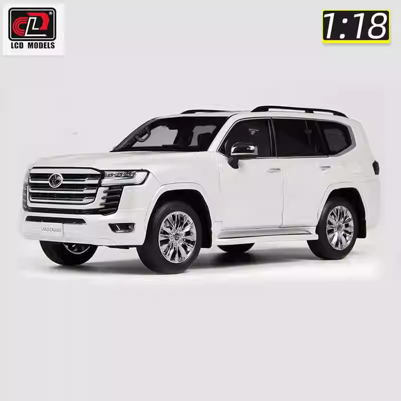 LCD 1:18 Toyota Land Cruiser LC300 ZX Alloy Car Model