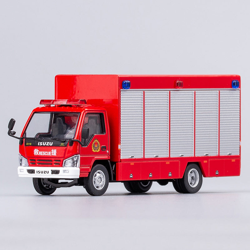 GCD 1/64 ISUZU Isuzu Flatbed Tow Truck Vans Alloy Car Models and Ornaments