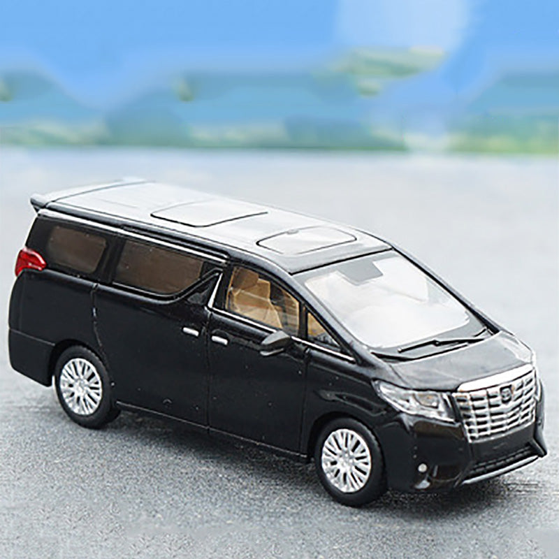 GCD1:64 Alphard MPV business car nanny car alloy simulation car model collection adult