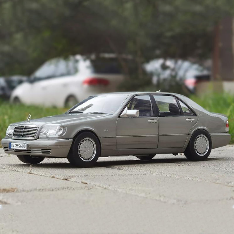 Original 1:18 1990 Mercedes-Benz S600 W140 Tiger Ben Diecast car model alloy car model vintage car