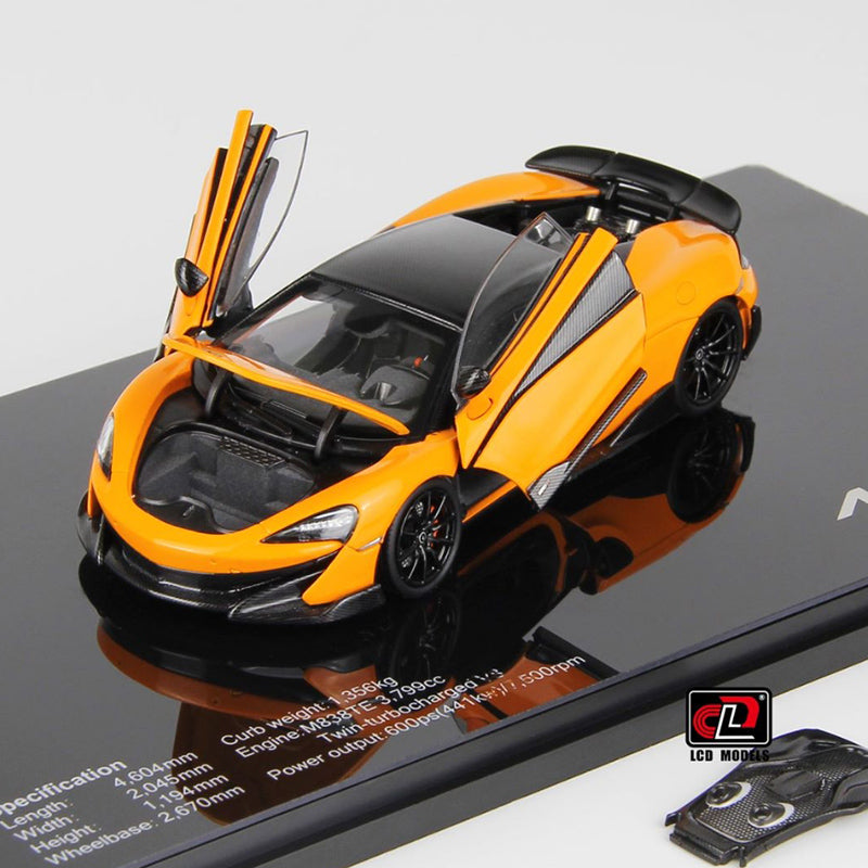 LCD 1:43 McLaren McLaren 600LT Alloy Car Model Collectible Ornament