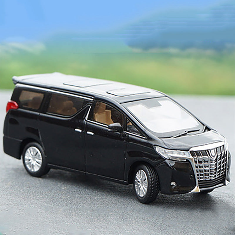 GCD1:64 Alphard MPV business car nanny car alloy simulation car model collection adult