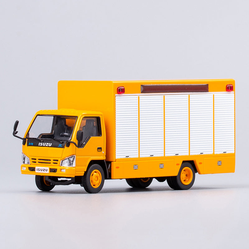 GCD 1/64 ISUZU Isuzu Flatbed Tow Truck Vans Alloy Car Models and Ornaments