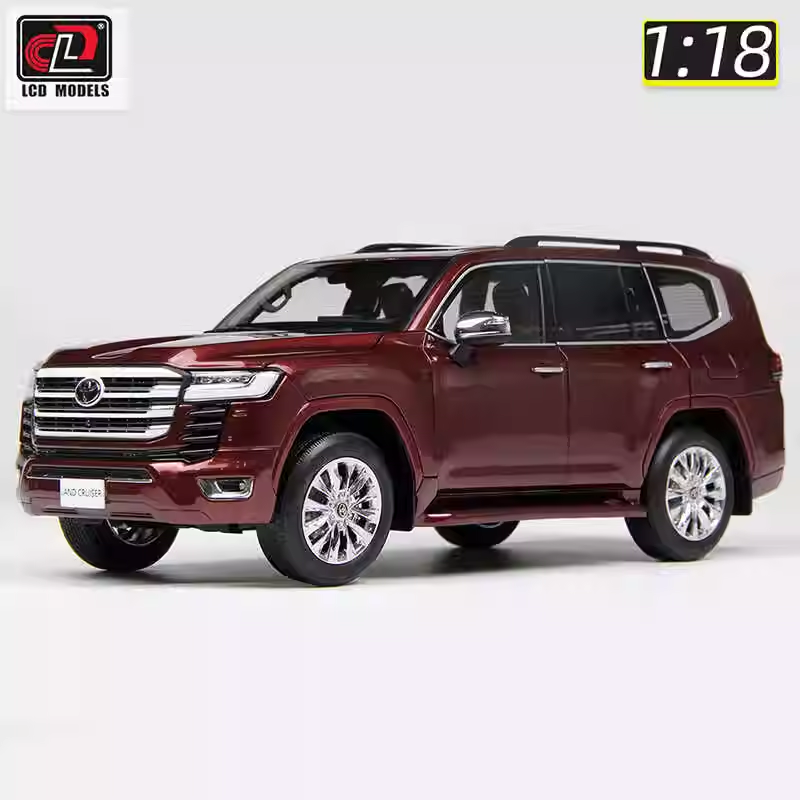 LCD 1:18 Toyota Land Cruiser LC300 ZX Alloy Car Model