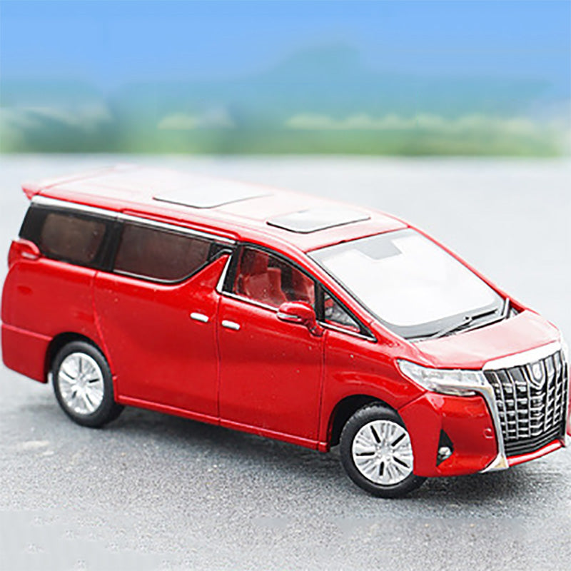 GCD1:64 Alphard MPV business car nanny car alloy simulation car model collection adult