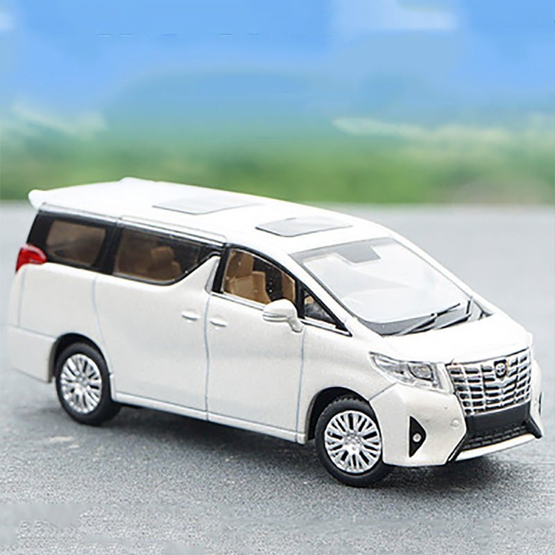 GCD1:64 Alphard MPV business car nanny car alloy simulation car model collection adult