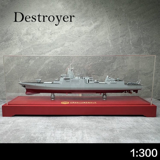 Destroyer 1/300 warship airship model missile collection aircraft carrier model