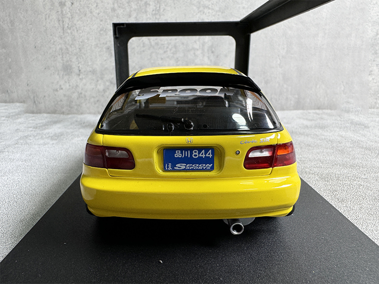 Solido 1:18 Honda Civic EG6 1991 Double Door Alloy Car Model