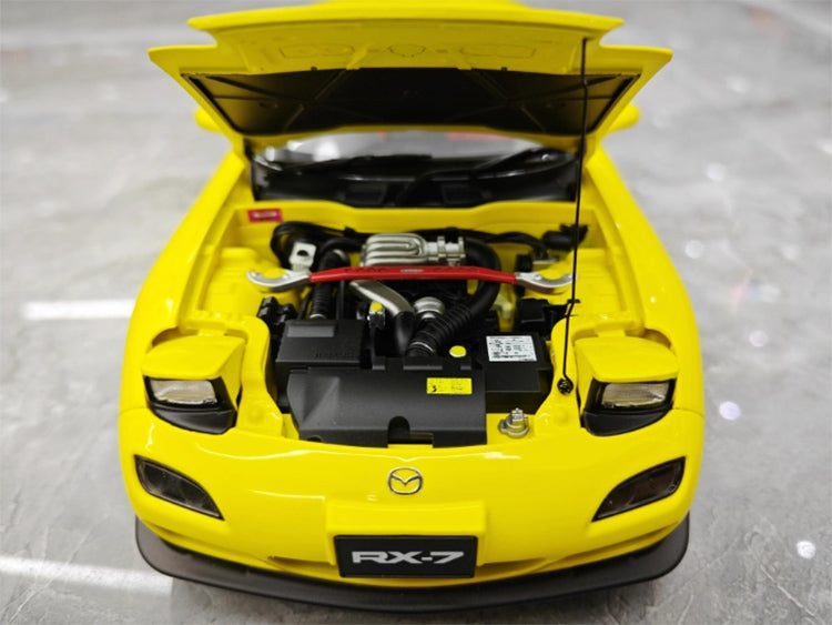 Polar Master Mazda RX7 Limited Edition Simulation Alloy Metal Car Model with Engine 1:18