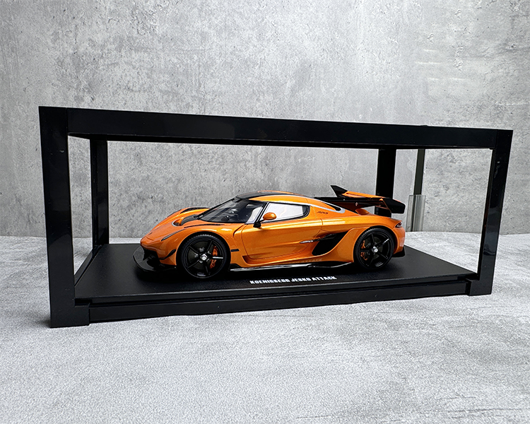 Koenigsegg JESKO supercar orange 1:18 resin car model GT898