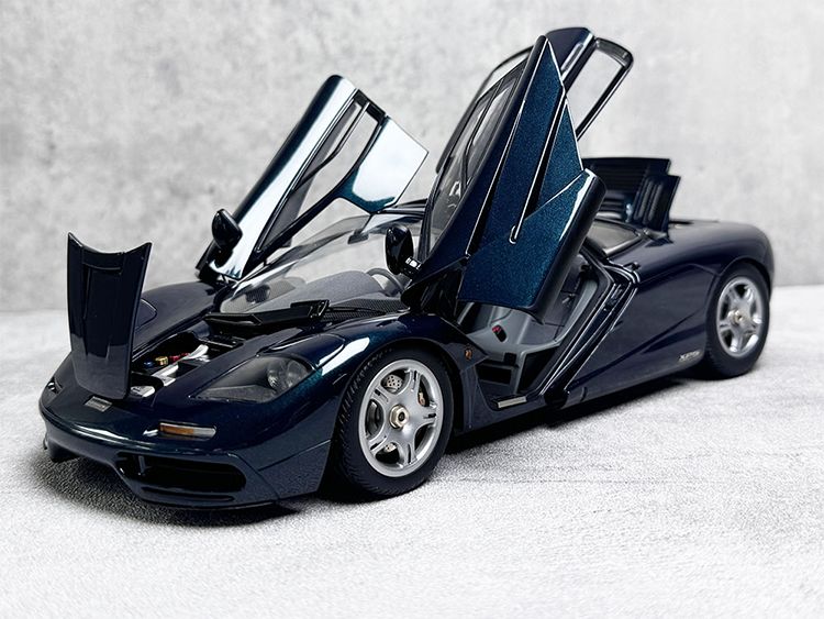 McLaren F1 XP5 Supercar 1:18 LCD Alloy Car Model Collection Gift