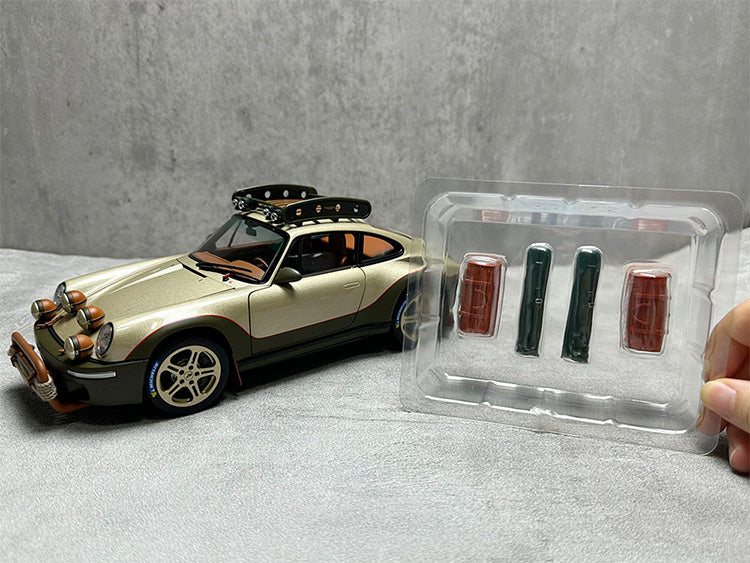 1: 18 AR Ruf Rodeo Prototype Concept Car 2020 Alloy Fully Open Simulation Car Model