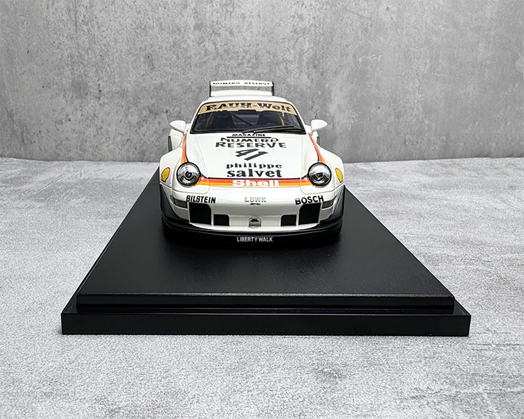 Porsche RWB BODY KIT sports car model white 1:18 resin car model GT451