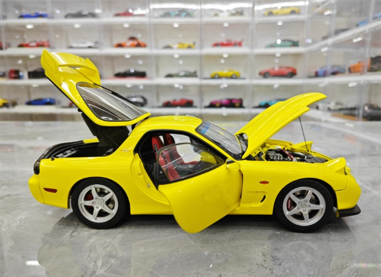 Polar Master Mazda RX7 Limited Edition Simulation Alloy Metal Car Model with Engine 1:18