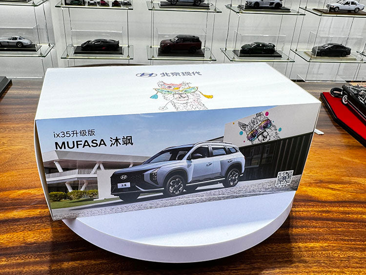 Original factory 1:18 MUFASA IX35 upgraded SUV alloy simulation car model