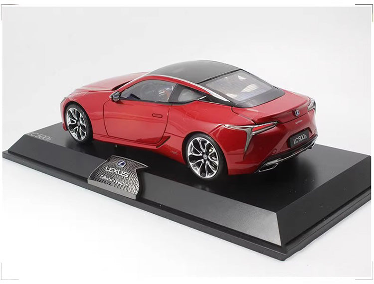 Original factory 1:18 Lexus LC500h alloy car model car model