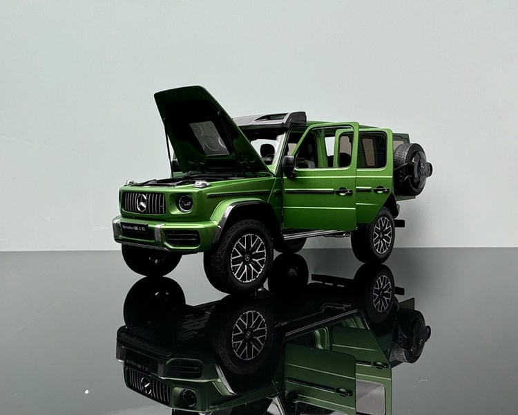 AR Almost real 1/18 Mercedes-Benz G63 4*4 off-road vehicle simulation alloy car models