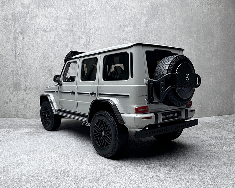 AR Almost real 1/18 Mercedes-Benz G63 4*4 off-road vehicle simulation alloy car models