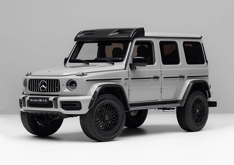 Almost real AR 1:18 Mercedes-Benz G63 4*4 Off-Road Vehicle Car Model Simulation Alloy Car Model Premium Collectibles / Gifts