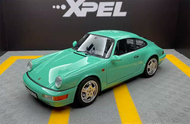 Norev original 1:18 Porsche 911 Carrera 4 simulation alloy car model car ornaments