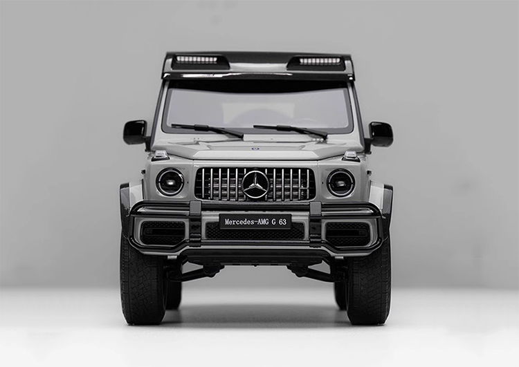 Almost real AR 1:18 Mercedes-Benz G63 4*4 Off-Road Vehicle Car Model Simulation Alloy Car Model Premium Collectibles / Gifts