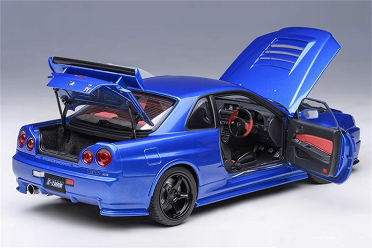 AUTOart 1:18 Nissan R34GT-R Z-TUNE Car Model Collection