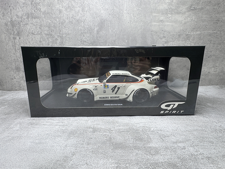 Porsche RWB BODY KIT sports car model white 1:18 resin car model GT451