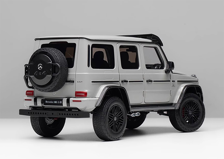 Almost real AR 1:18 Mercedes-Benz G63 4*4 Off-Road Vehicle Car Model Simulation Alloy Car Model Premium Collectibles / Gifts