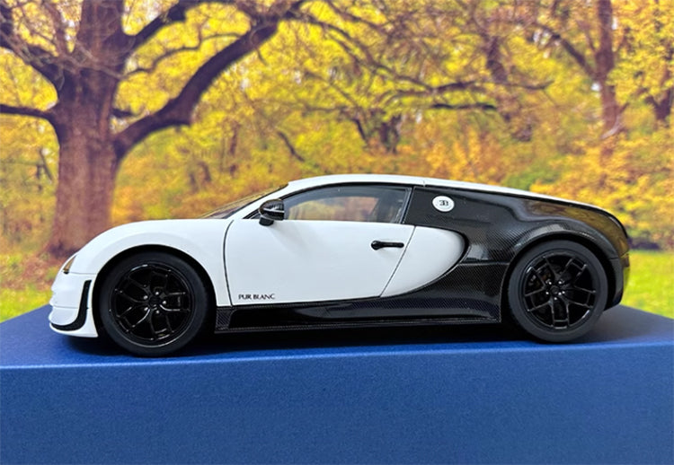 AUTOART 1/18 Bugatti Veyron Panda Super car Alloy Car Model