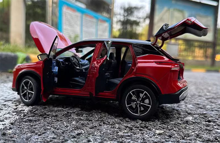 Original factory 1:18 Nissan QASHQAI 2023 SUV alloy car model