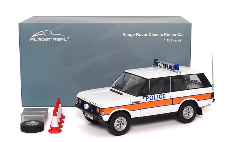 First generation Range Rover police car 1/18 AR ALMOST REAL alloy simulation car model