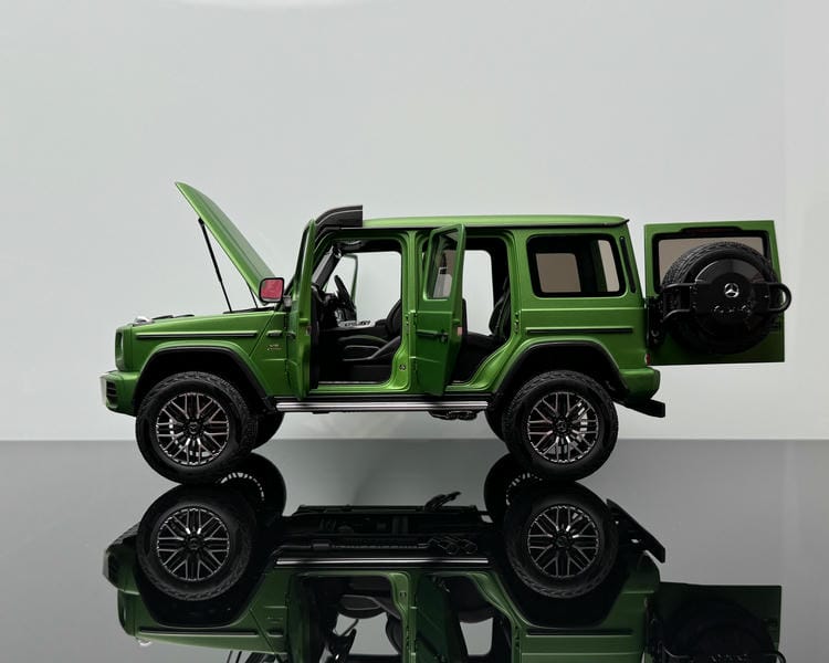 AR Almost real 1/18 Mercedes-Benz G63 4*4 off-road vehicle simulation alloy car models