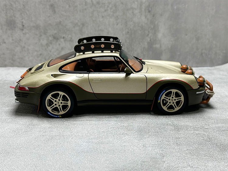 1: 18 AR Ruf Rodeo Prototype Concept Car 2020 Alloy Fully Open Simulation Car Model