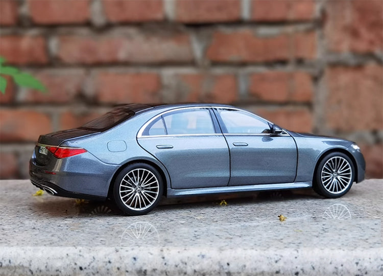 NOREV 1:18 2021 W223 Benz S600 alloy fully open car model luxury car collection