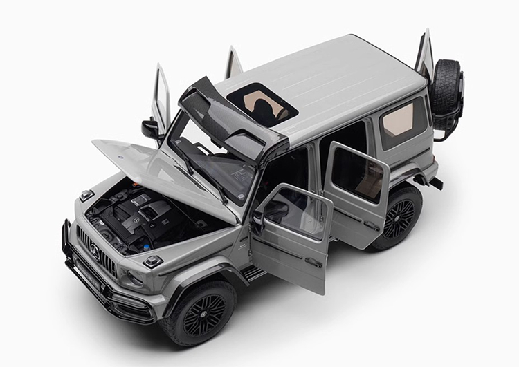 Almost real AR 1:18 Mercedes-Benz G63 4*4 Off-Road Vehicle Car Model Simulation Alloy Car Model Premium Collectibles / Gifts