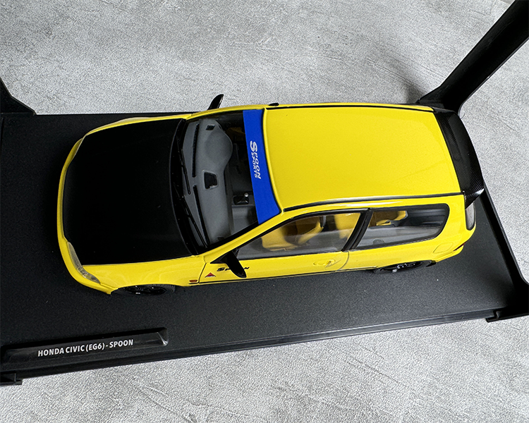 Solido 1:18 Honda Civic EG6 1991 Double Door Alloy Car Model