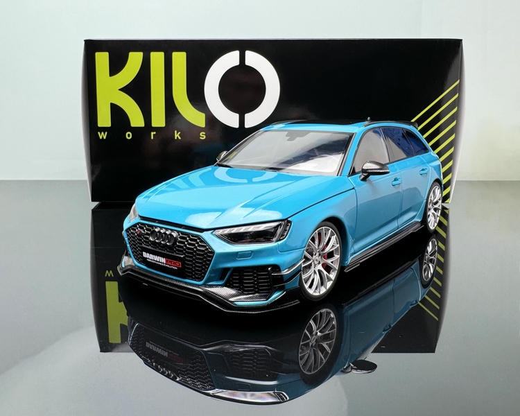 1/18 2022 Audi RS4 Touring Car Simulation Model