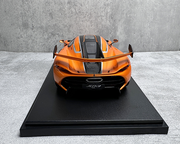 Koenigsegg JESKO supercar orange 1:18 resin car model GT898