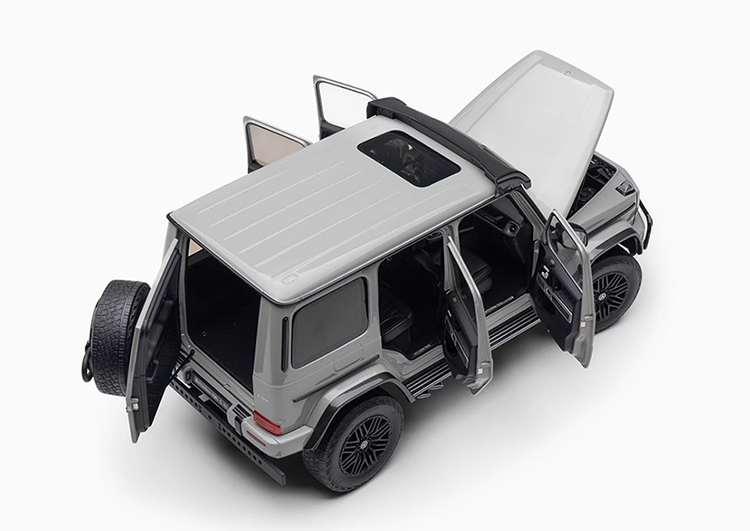 Almost real AR 1:18 Mercedes-Benz G63 4*4 Off-Road Vehicle Car Model Simulation Alloy Car Model Premium Collectibles / Gifts