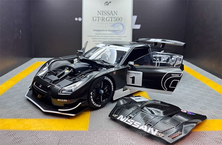 AUTOART 1:18 Nissan GTR GT500 Gaming Edition Alloy Car Model