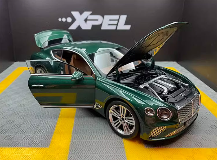 NOREV 1/18 Continental GT 2018 alloy car fully open simulation car model