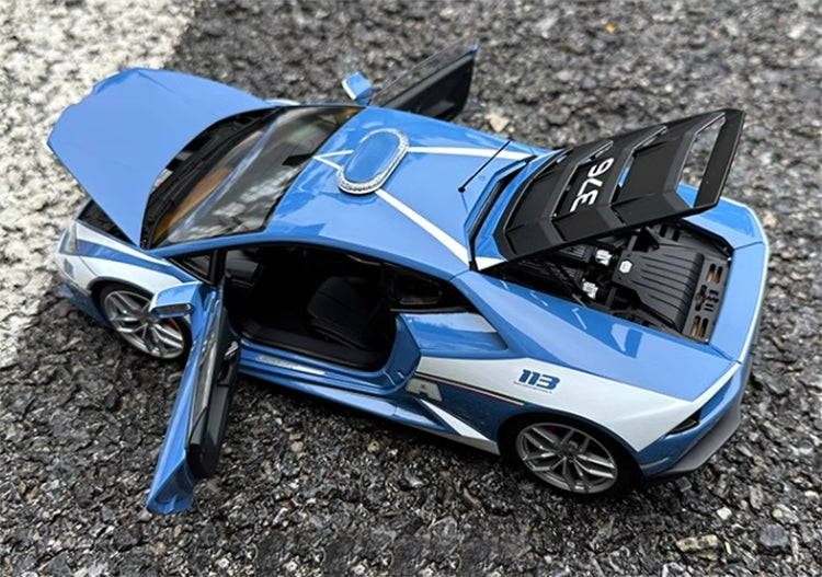 AUTOART 1/18 Huracan lp610 Police Car Model Car Model