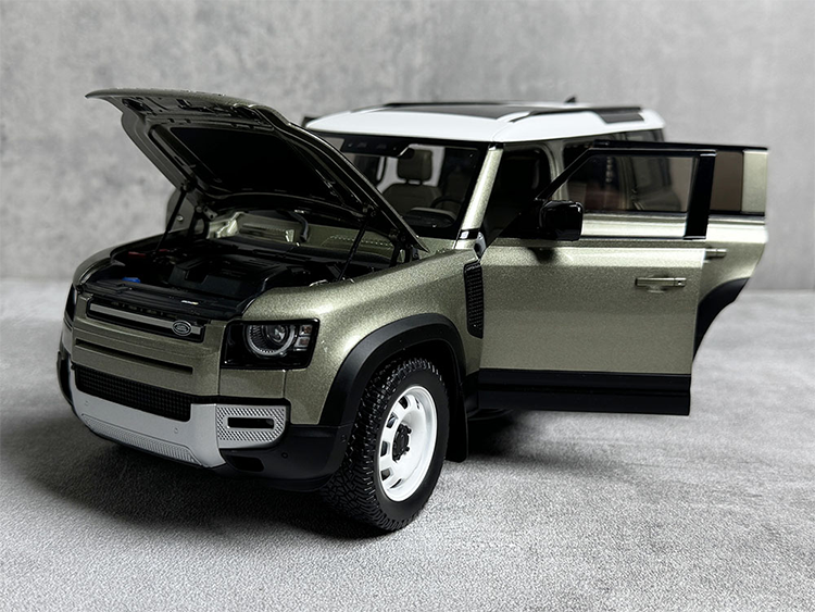 Almost Real 1:18 New Land Rover Defender 110 90 Kit 2020 Alloy Car Model Premium Collectibles, Souvenirs, Gifts