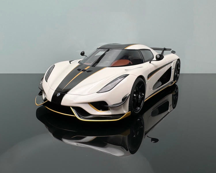 GT Spirit 1:18 Koenigsegg Regera 2023 resin simulation car model GT913